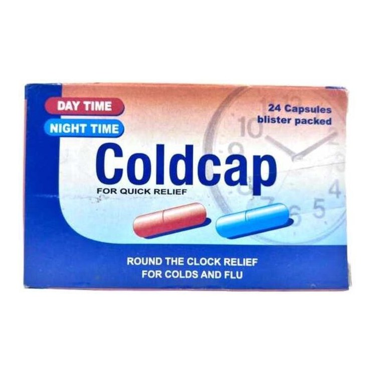 COLDCAP DAY & NIGHT CAPS 24'S 