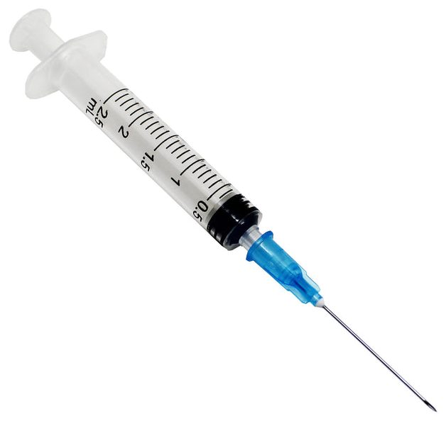 Syringes 2CC with needles 100s 