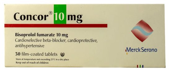  Concor 10mg 30s (Original) [BISOPROLOL 10MG]