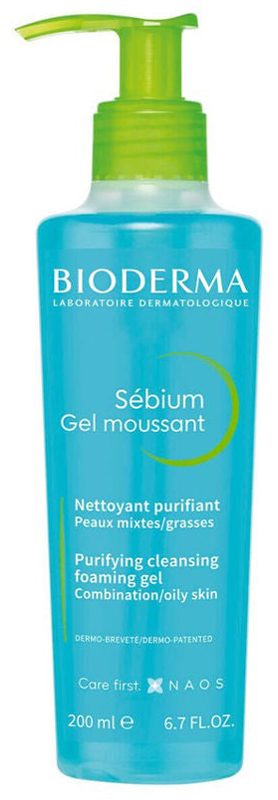 BIODERMA SEBIUM GEL MOUSSANT 200ML 