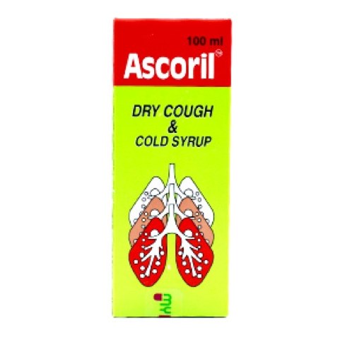 ASCORIL DRY COUGH & COLD SYRUP 