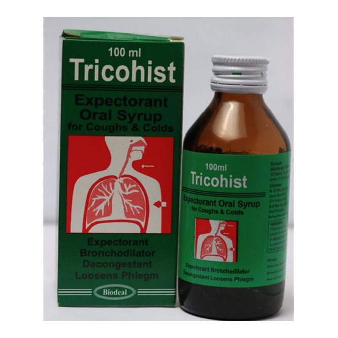 tricohist expectorant 100ml