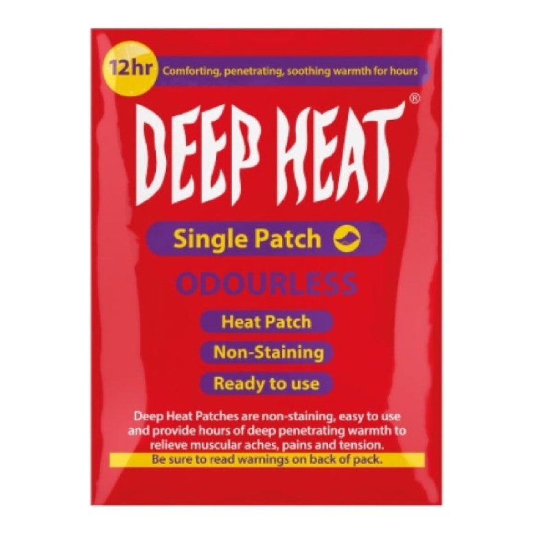 deep heat patch odourless