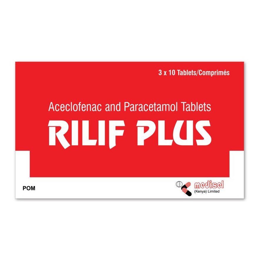 RILIF PLUS 100/500MG 30S