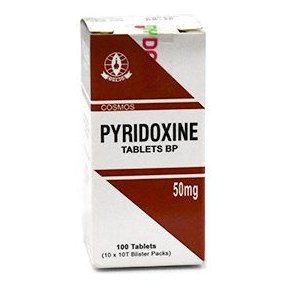 PYRIDOXINE 50MG100'S (COSMOS)