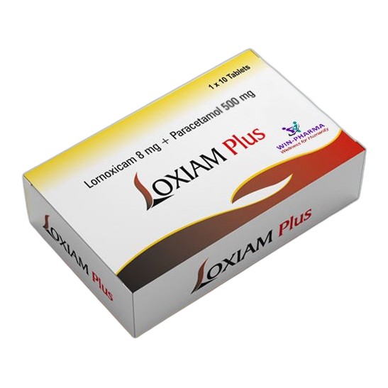 Loxiam Plus 8mg/500mg 10s