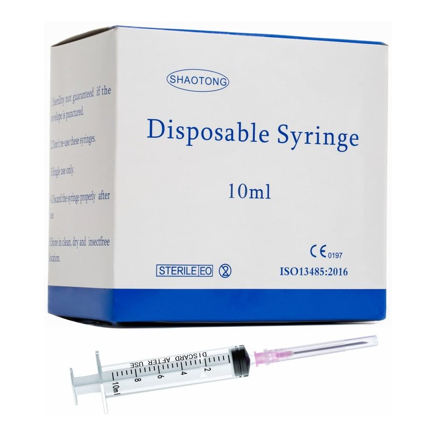 SYRINGES 10cc with needles 100S