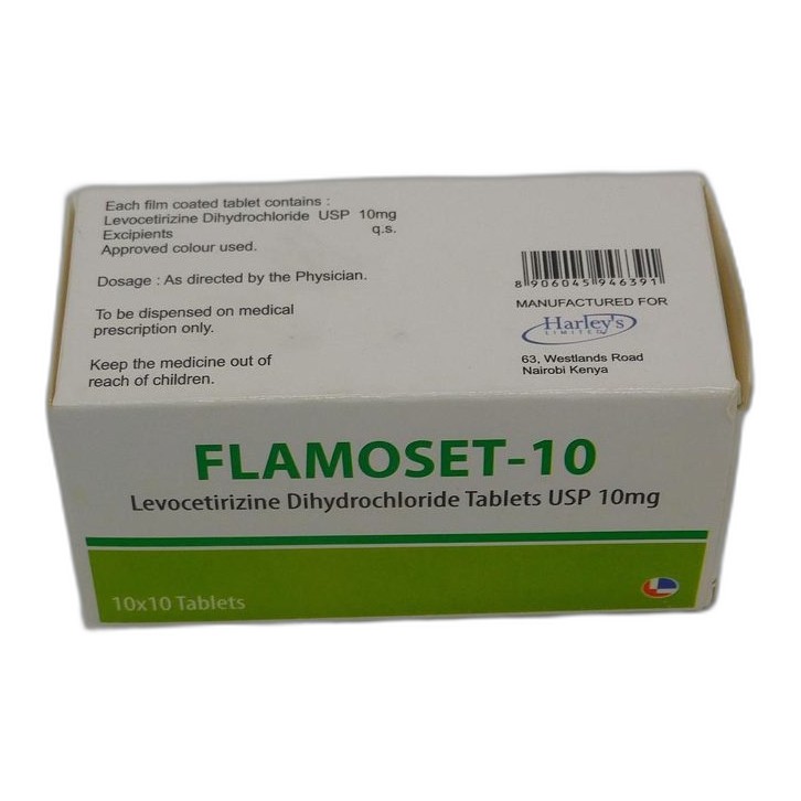 FLAMOSET 10MG TABS100S