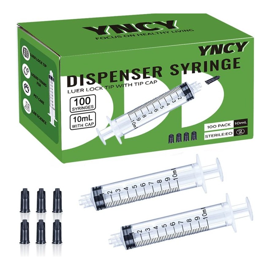 SYRINGES 10CC WITHOUT NEEDLES 100s