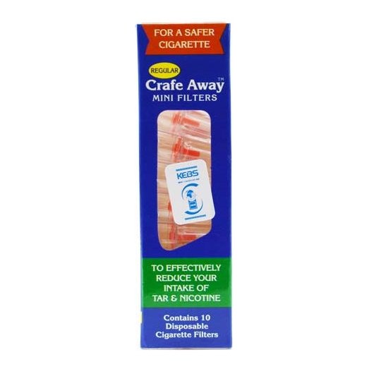 Crafe Away cigarette filters 10's