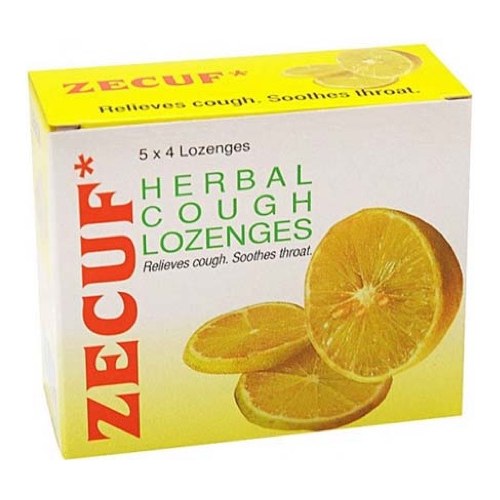 ZECUF LEMON LOZENGES 20S
