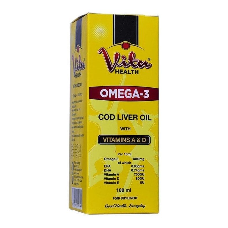 Vitahealth cod liver oil 100ml