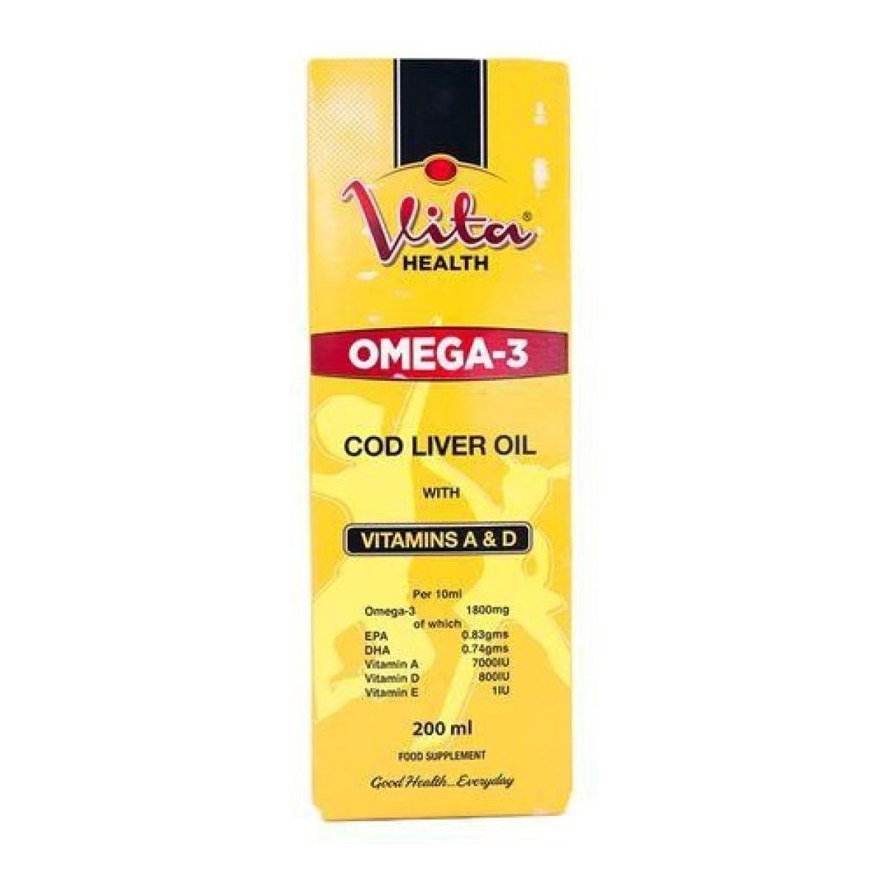 Vitahealth cod liver oil 200ml