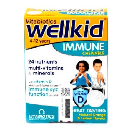 WELLKID IMMUNE CHEWABLE 30S
