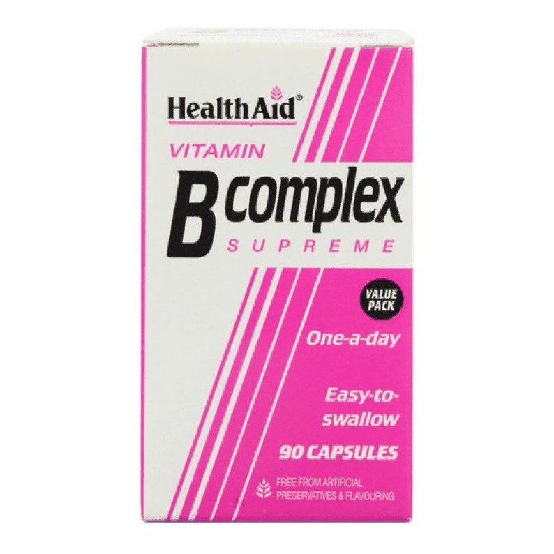 HEALTH AID VITAMIN B COMPLEX SUPREME 90S(P1)