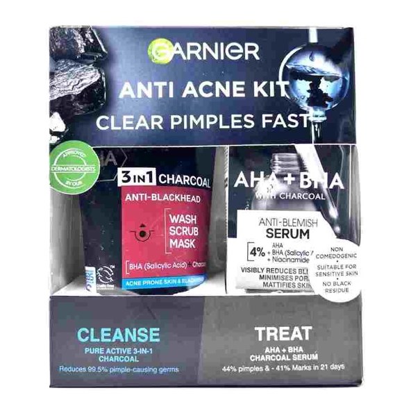GARNIER ANTI ACNE KIT