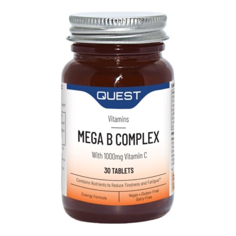 QUEST MEGA B COMPLEX+VITAMIN C 30S