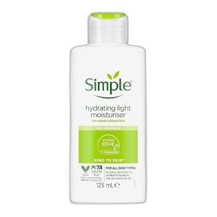 SIMPLE HYDRATING LIGHT MOISTURISER 125ML