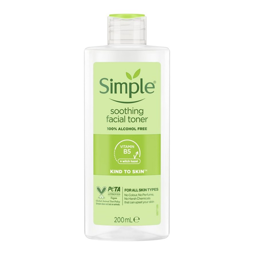 SIMPLE SOOTHING FACIAL TONER 2OOML