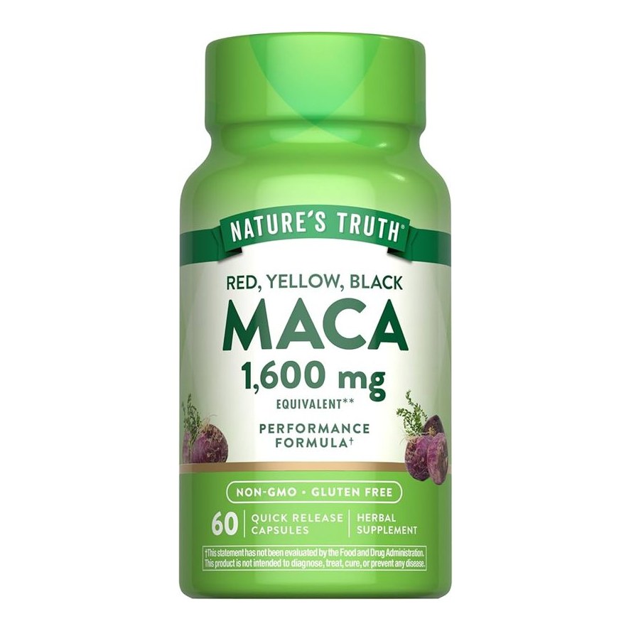 NATURE`S TRUTH MACA 1600MG  60's(P1)