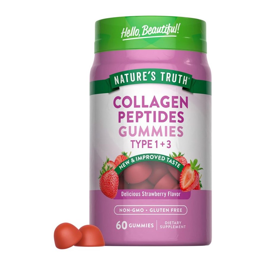 NATURE'S TRUTH COLLAGEN PEPTIDES GUMMIES TYPE 1+3 60'S(P1)