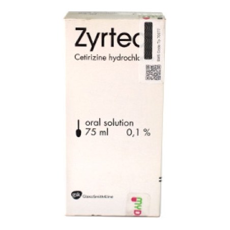 ZYRTEC SOLUTION 75ML