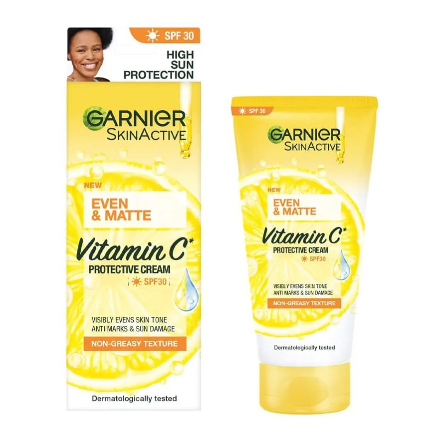 GARNIER VITAMIN C PROTECTIVE CREAM + SPF 30 50ML
