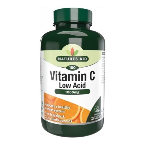 NATURES AID VITAMIN C 1000 90S LOW ACID(P1)