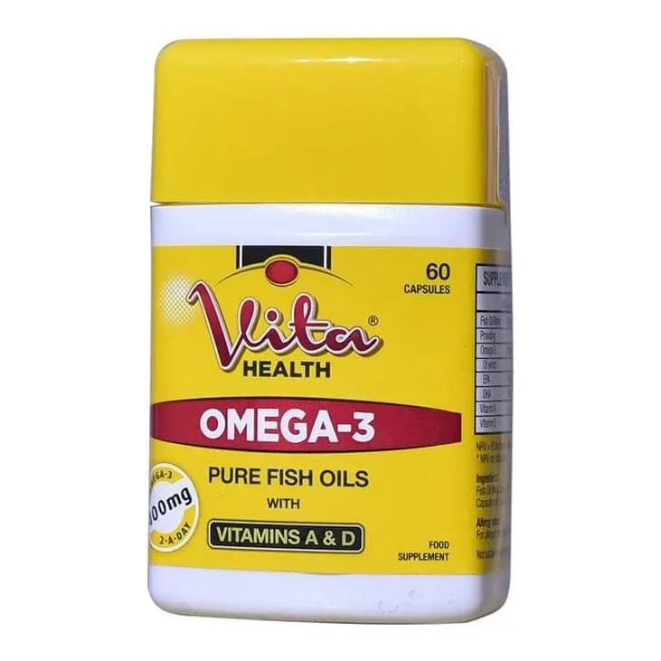 Vitahealth Omega-3 Pure Fish Oils 60S