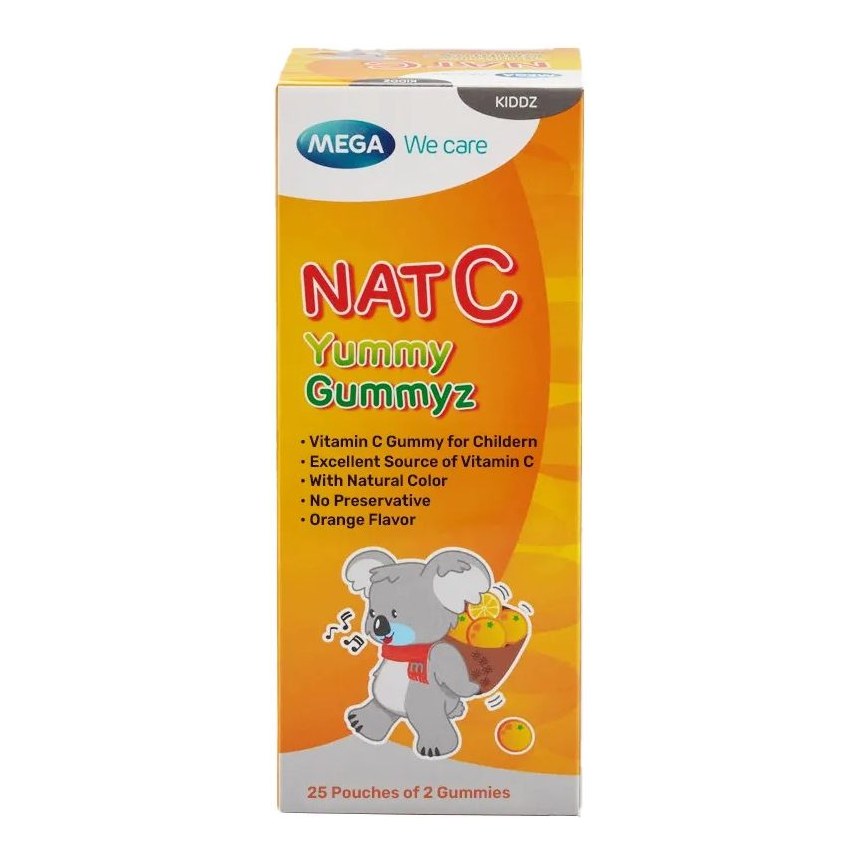 NAT C Yummy Gummyz 125g (P1)