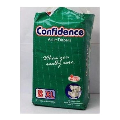 CONFIDENCE ADULT DAIPERS XL 8