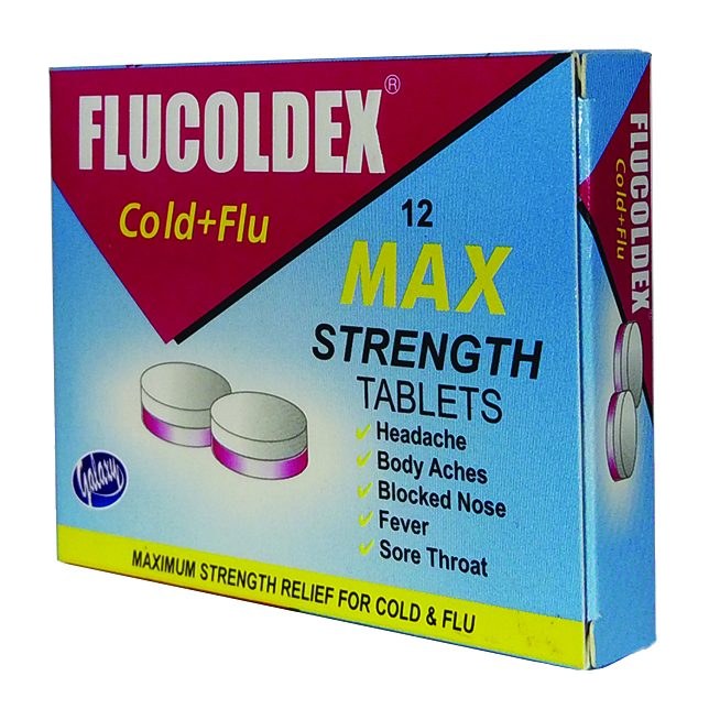 FLUCOLDEX E TABS 12S