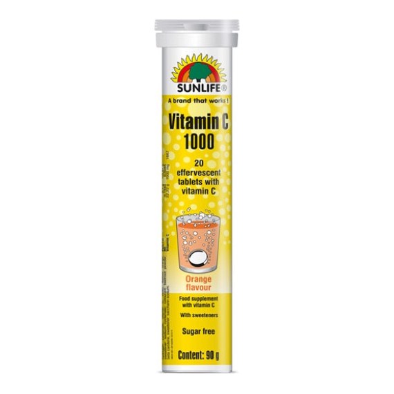 SUNLIFE VITAMIN C 1000 20S