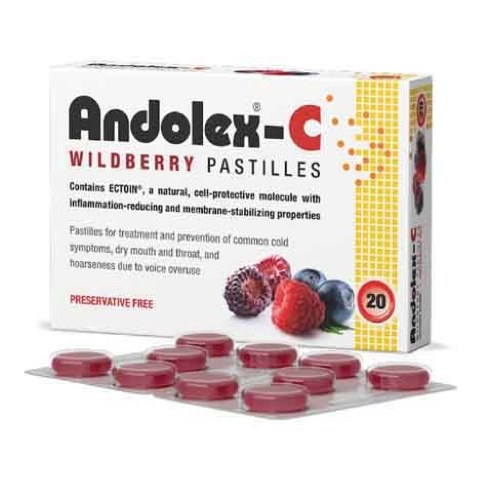 ANDOLEX WILDBERRY PASTILLES 20S