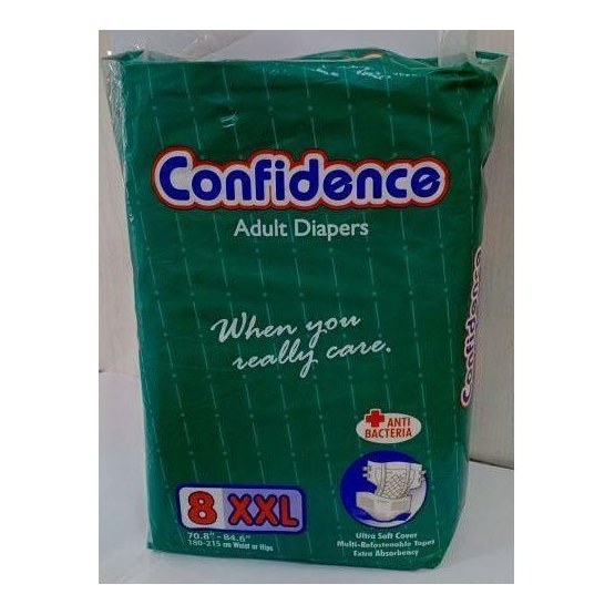 CONFIDENCE ADULT DAIPERS XXL8