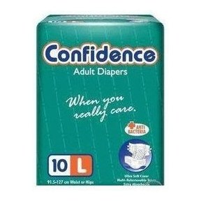 CONFIDENCE ADULT DAIPERS L10