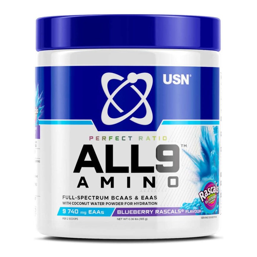 ALL9 AMINO BLUE BERRY RASCALS 165G(p1)