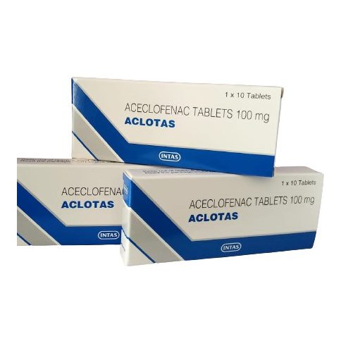 ACLOTAS 100MG 50S