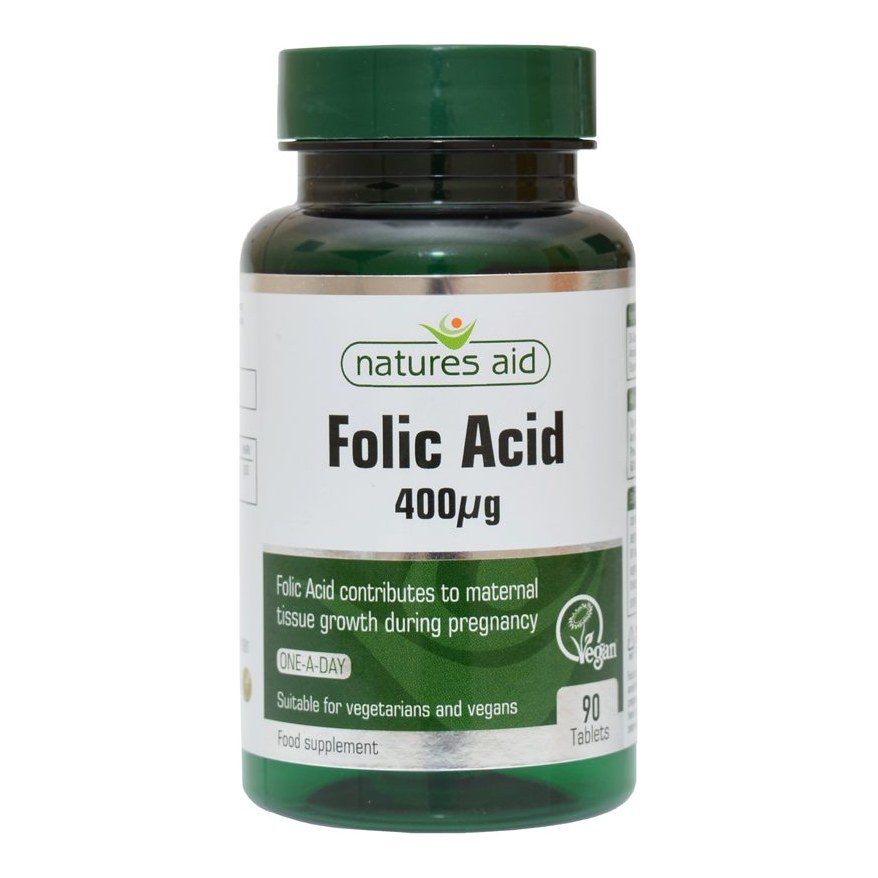NATURES AID FOLIC 400UG 90S (P1)