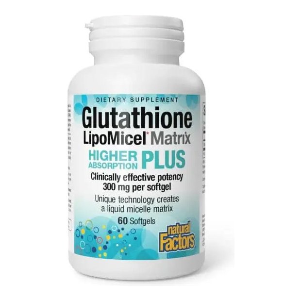 WEBBER NATURALS GLUTATHIONE LIPOMICEL 300MG 60S(P1)