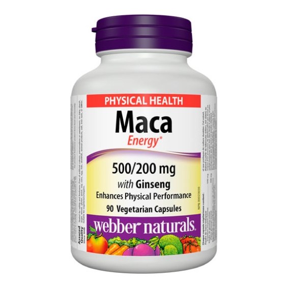 WEBBER NATURALS MACA ENERGY 90S(P1)