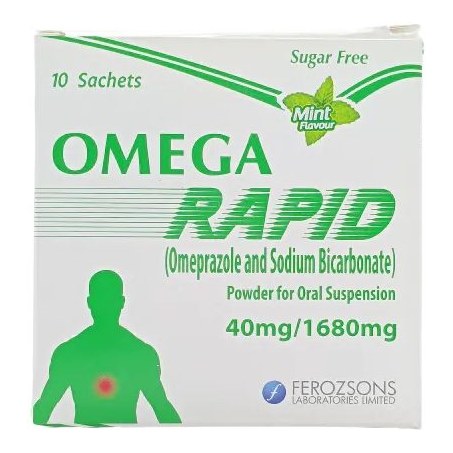 OMEGA RAPID 40/1680MG 10S