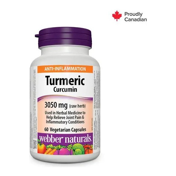 WEBBER NATURALS TURMERIC/CURCUMIN 60S(P1)