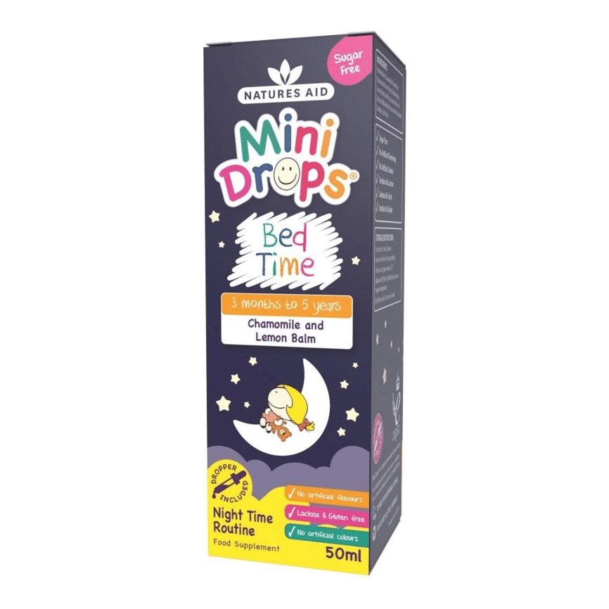NATURES AID MINI DROPS BED TIME 50ML