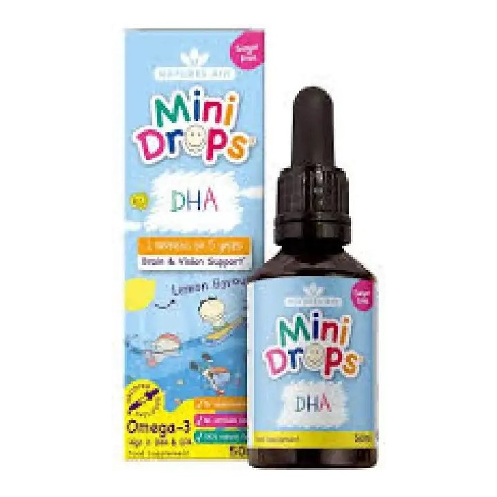 NATURES AID MINI DROPS DHA 50ML