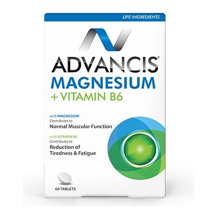 ADVANCIS MAGNESIUM+VITAMIN B6 60S