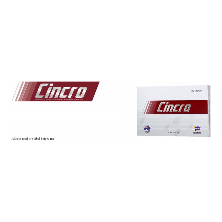 CINCRO TABLETS 30S