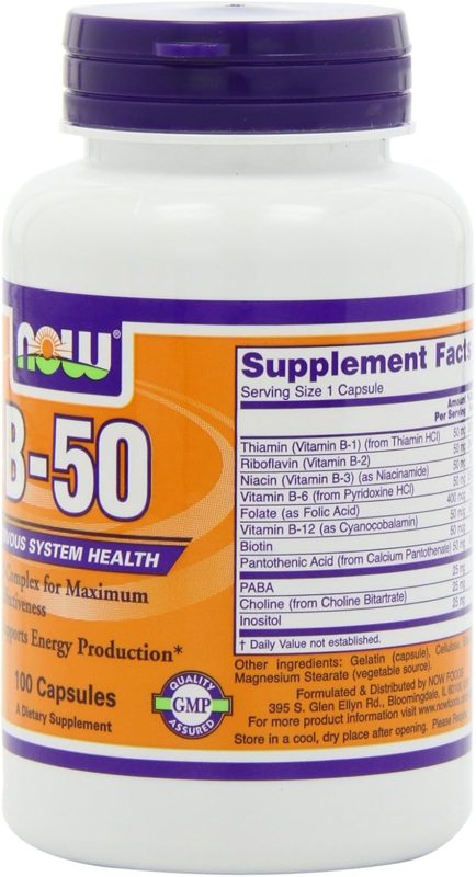 NOW B-50 VIT B COMPLEX 100S