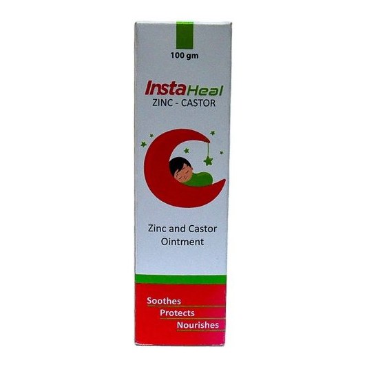 ZINC & CASTOR OINTMENT 100ML(INSTAHEAL)