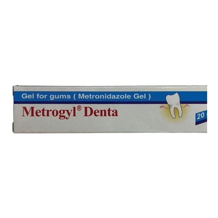 Metrogyl denta (metronidazole gel)20g